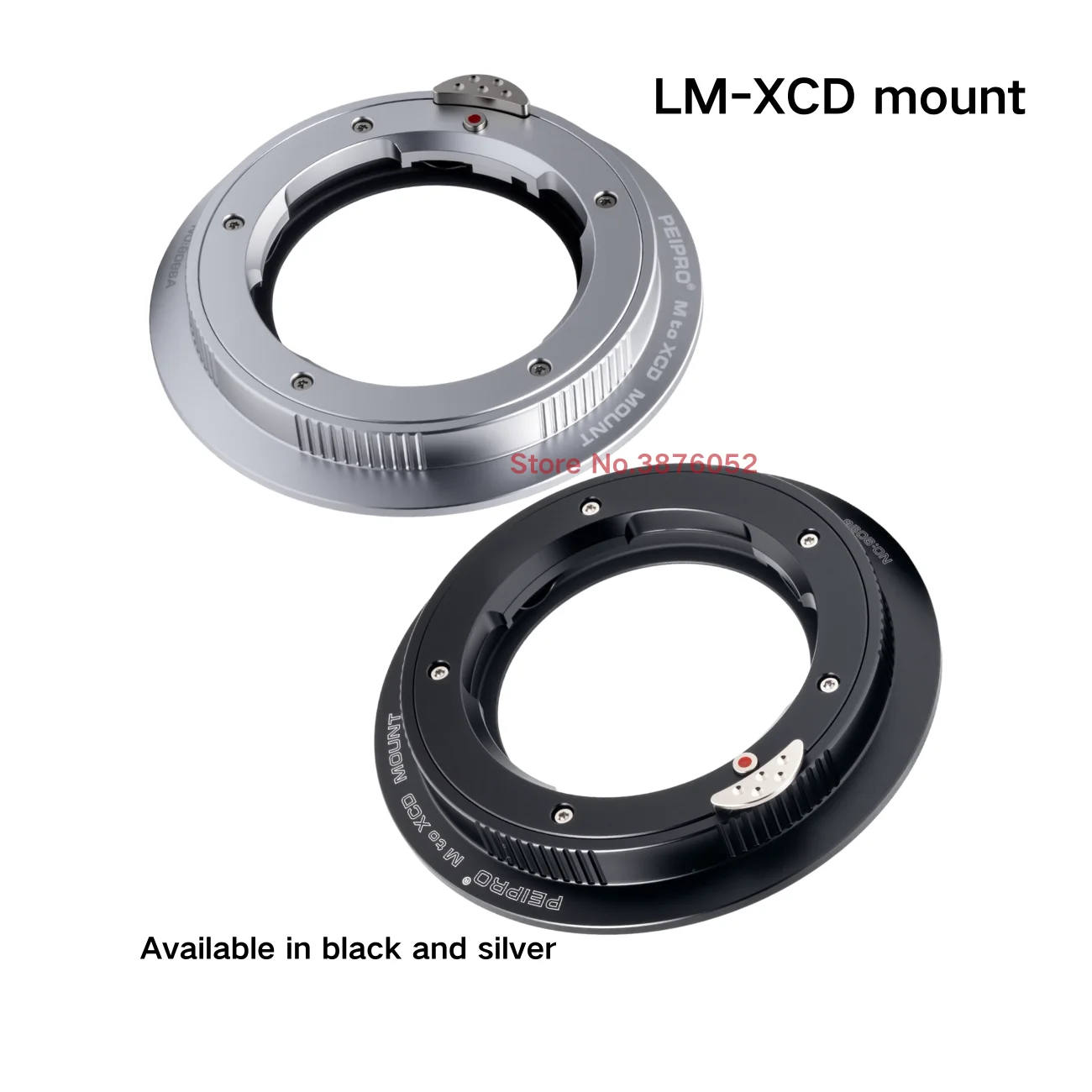 PEIPRO LM-XCD Lightweight Manual Adapter Compatible with Leica M Lenses Seamlessly Integrate with Hasselblad Medium Cameras