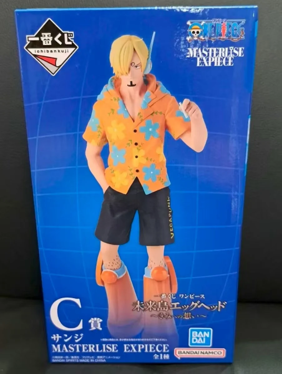 

【Original】BANDAI Ichiban Kuji One Piece Miraijima Egg Head Thoughts for You C Award Sanji MASTERLISE EXPIECE Model Toy