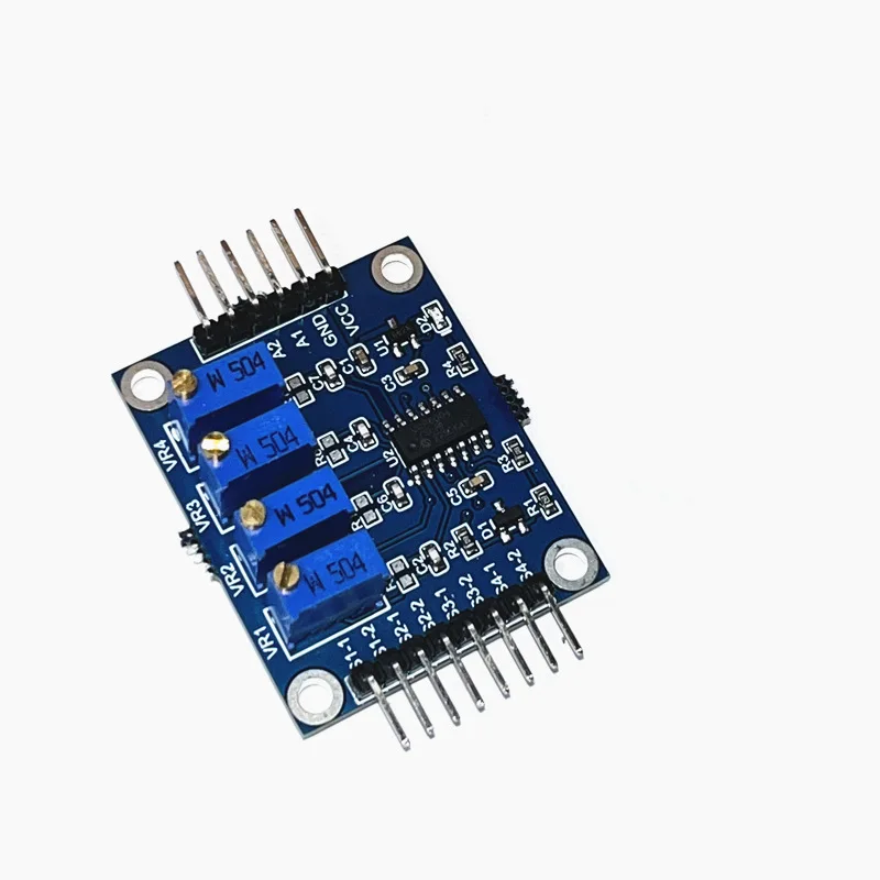 وحدة تحويل الجهد الخطي عالية الدقة لأجهزة استشعار ضغط الأغشية الرقيقة، تضخيم قابل للتعديل، مخرج 0-3.3 فولت