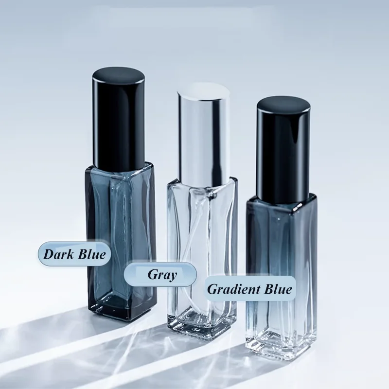 3PCS 10/20ml Perfume Spray Bottle Empty Glass Atomizer Travel Cosmetic Containers Bottle Sample Vials Refillable Drop Shipping