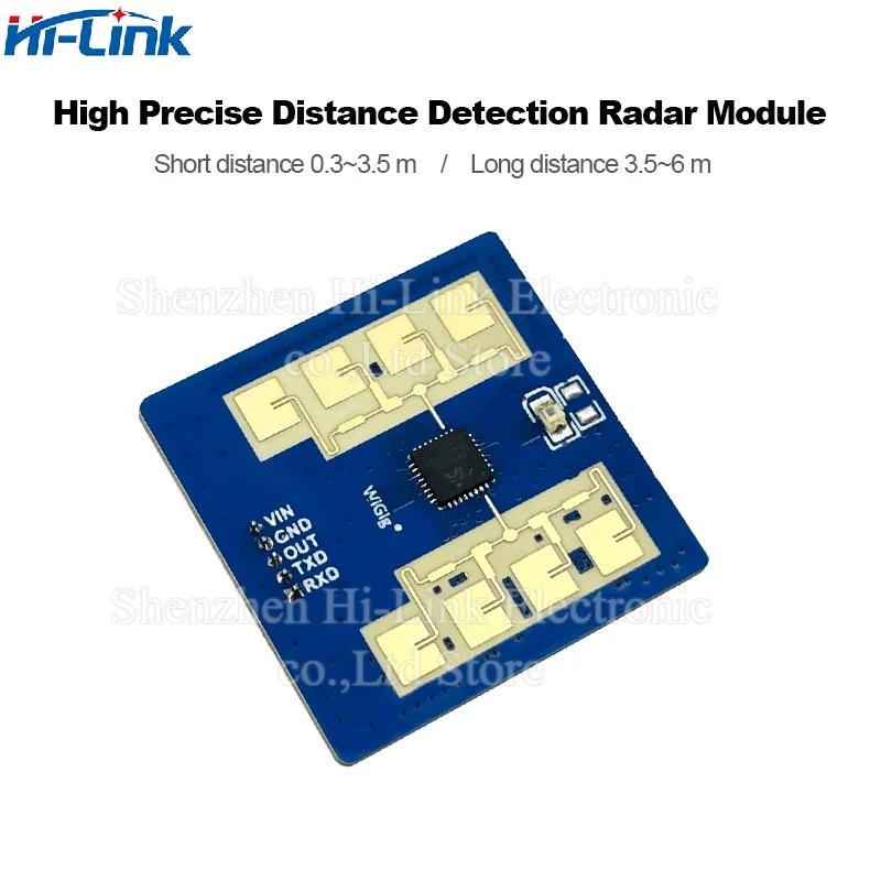 Hi-Link Orginal Free Shipping Sensor Module HLK-LD2411S Human Presence Radar Sensor Module Millimeter Wave Radar Sensor Module