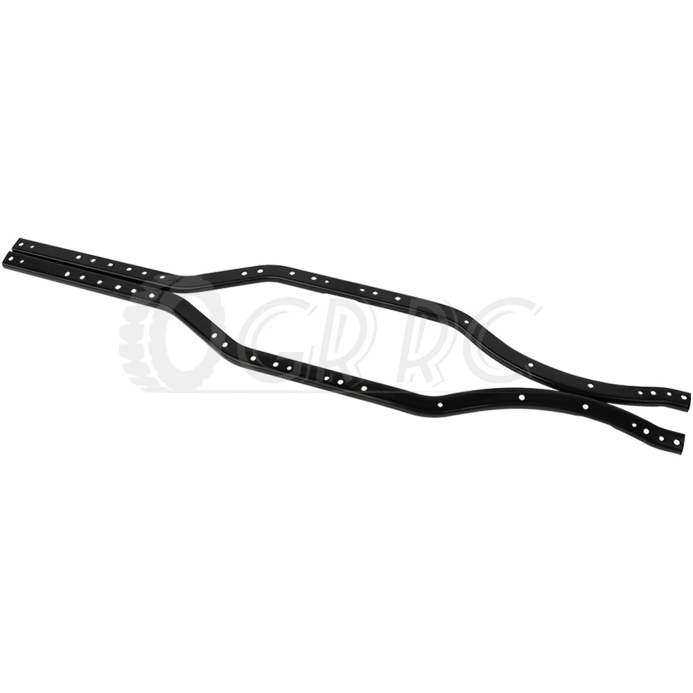 

Black Steel 6x6 Chassis Frame Rails Girder Side For Axial SCX10 90046 90047 1/10 RC Crawler Car Parts