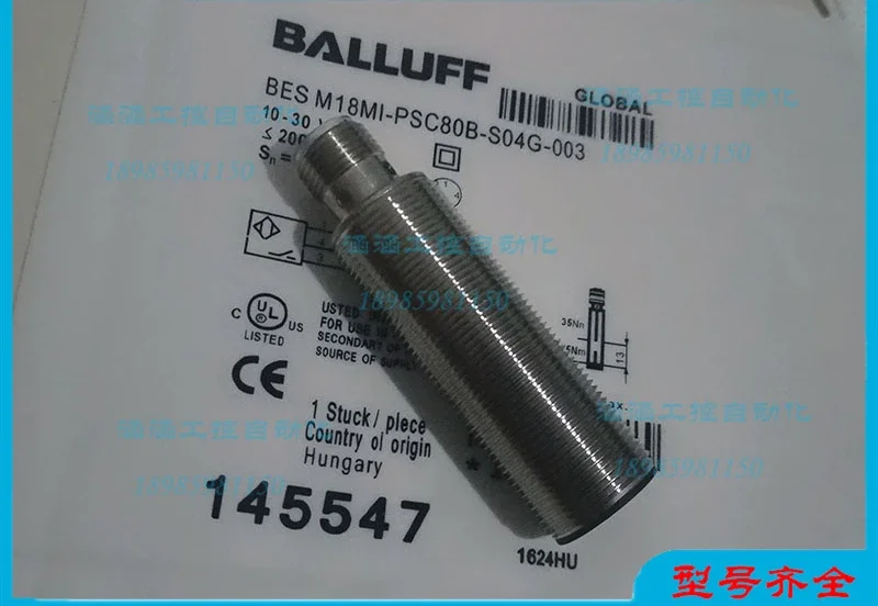 High Quality BES M18MI-PSC80B-S04G-003 Baruf Inductive Proximity Switch Sensor