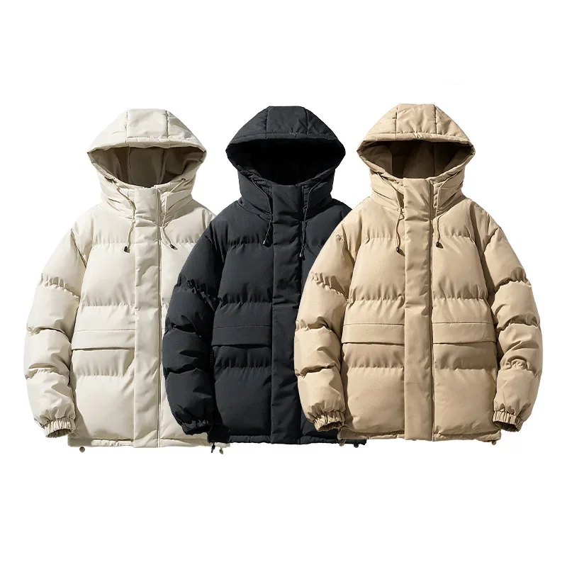 

New Winter Jacket Male Men Warm Waterproof Parkas Jacket Coat Mens Autumn Hooded Casual Brand Windproof Outwear Hat Parkas