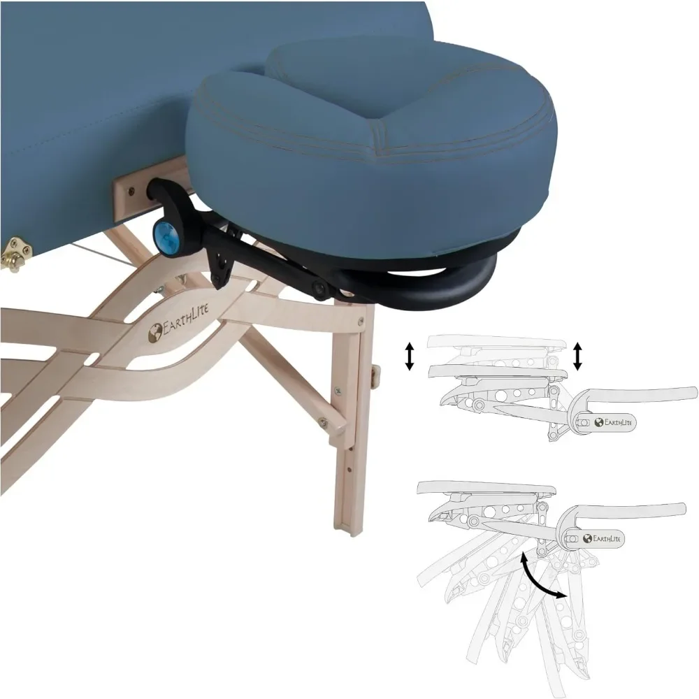 Premium Portable Massage Table Package SPIRIT - Spa-Level Comfort, Deluxe Cushioning