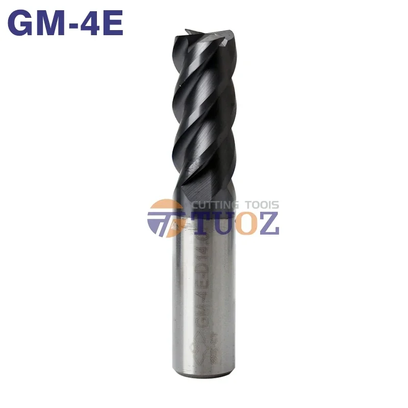 Original GM-4E-D16 D18 D20 16mm 18mm 20mm GM-4E Carbide End Mill Milling Cutting Tools Alloy Tungsten Steel CNC Machine Mills