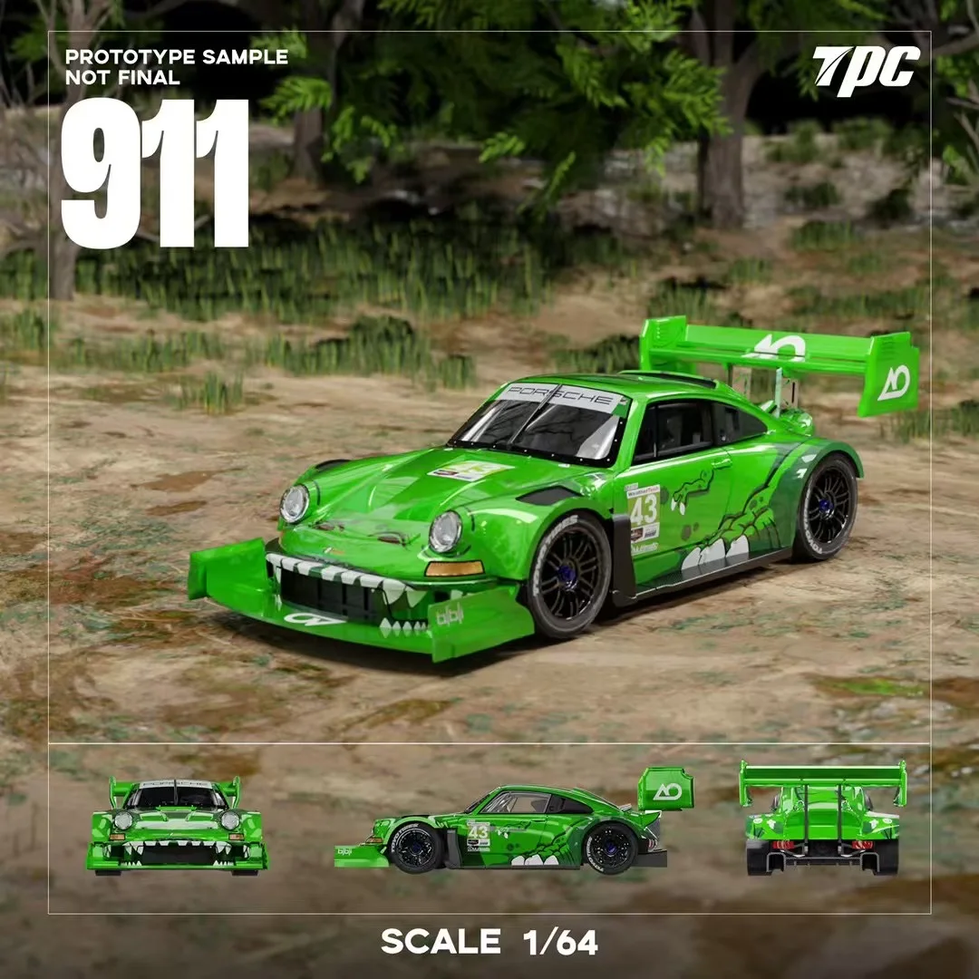 Pre-order *TPC 1:64 Ken Block 911 Attack Mountain Racing 1400hp Tyrannosaurus Alloy car model - shipped in February