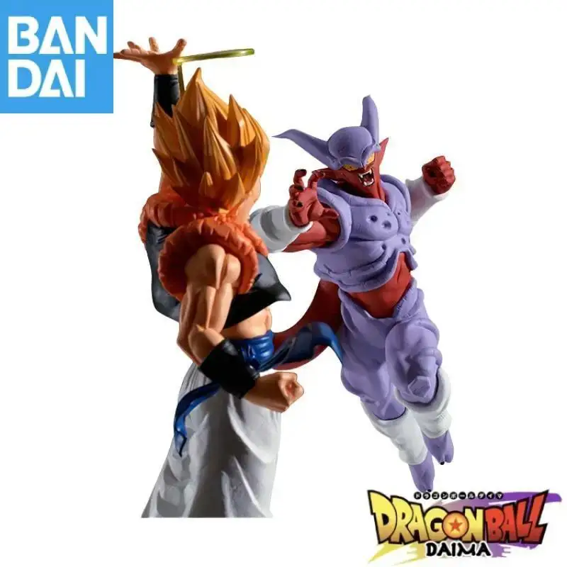 حقيقية بانداي بانبريستو لعبة دراغون بول Z صناع المباراة Gogeta مقابل Janemba القتالية موقف الانتهاء نموذج اللعب هدية 13 سنتيمتر هدية في الأوراق المالية