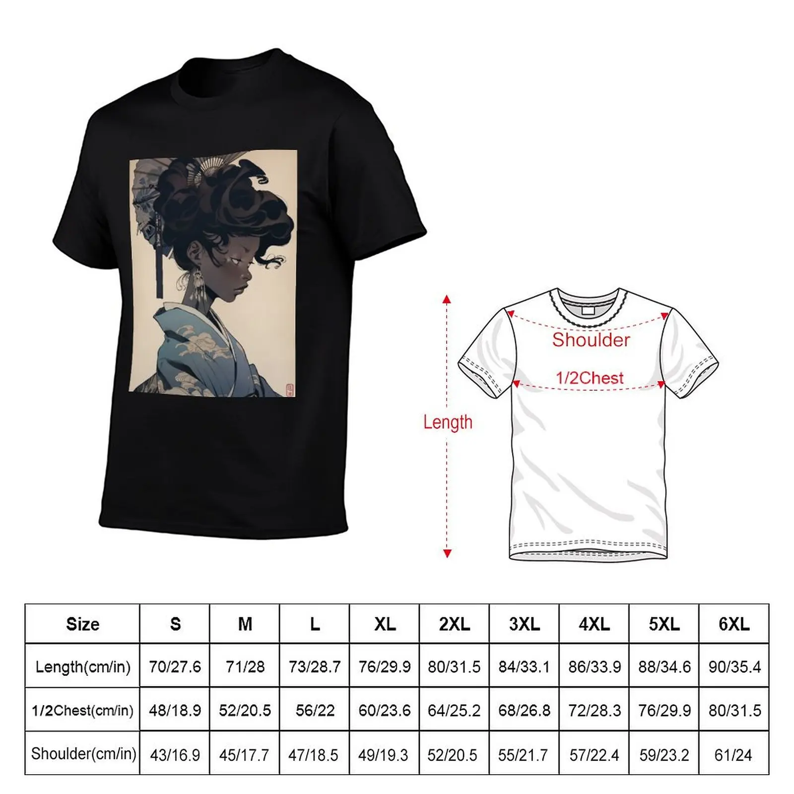 Geisha of Color 4 T-Shirt rapper graphic tees plus sizes graphic tee shirt oversizeds funny t shirts men