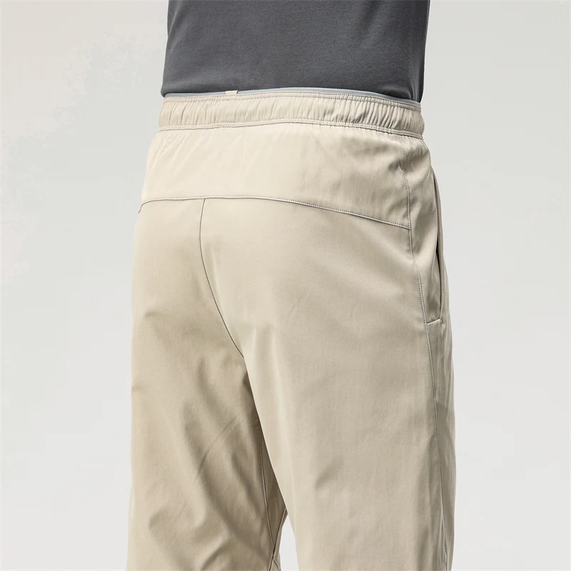 New Korean Spring Summer Thin Fashion Versatile Loose Casual 9-Point Trousers Men'S Straight Outdoor Mountaineering Sports Pants