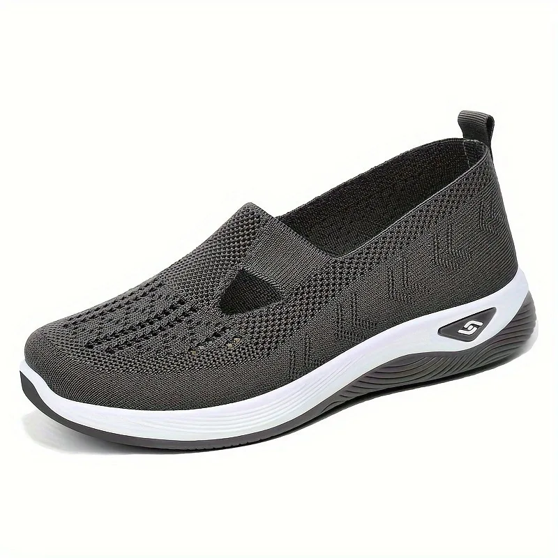 2024 New Women's new soft soled casual sports shoes breathable shoes mesh shoes