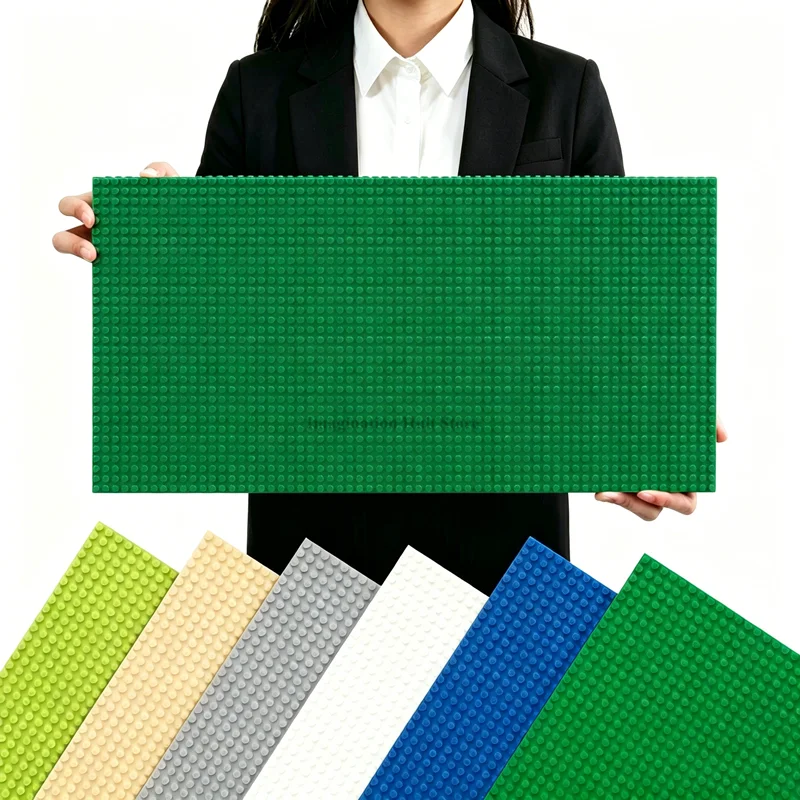 Base de Bloques de Construcción Clásicos de 32*64 Puntos, Placa Base para Pared de Bloques de Ensamblaje DIY para Niños, Juguetes Educativos, Regalo para Niños y Niñas