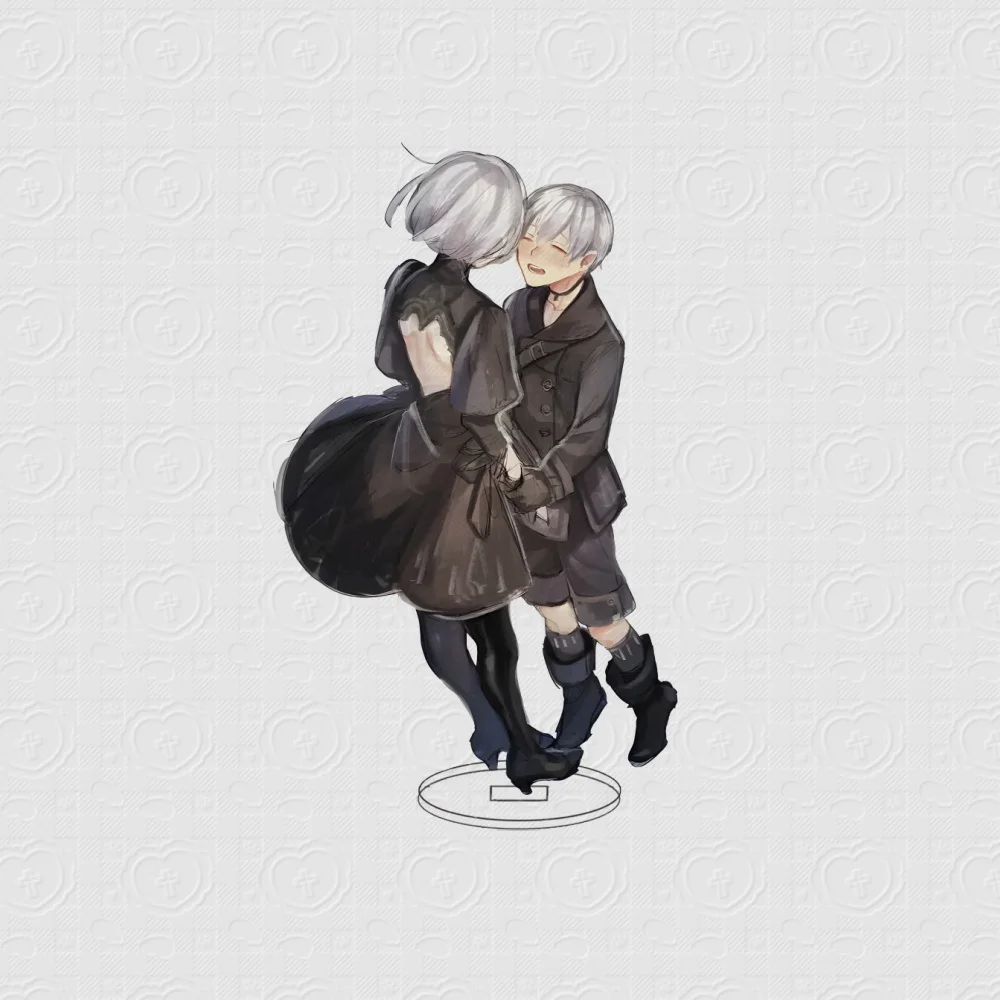 15 سنتيمتر لعبة NieR: ورشة أوتوماتا الاكريليك حامل نموذج تأثيري شخصيات سحرية حلية اكسسوارات عيد الميلاد جمع الهدايا #3