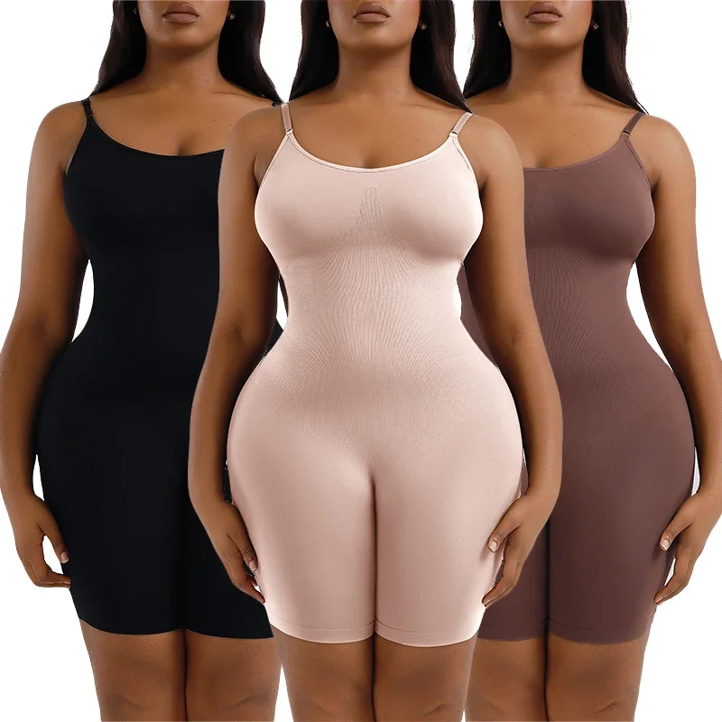 Slimming Seamless Tummy Control Body Shaper Plus Size Shapewear For Women