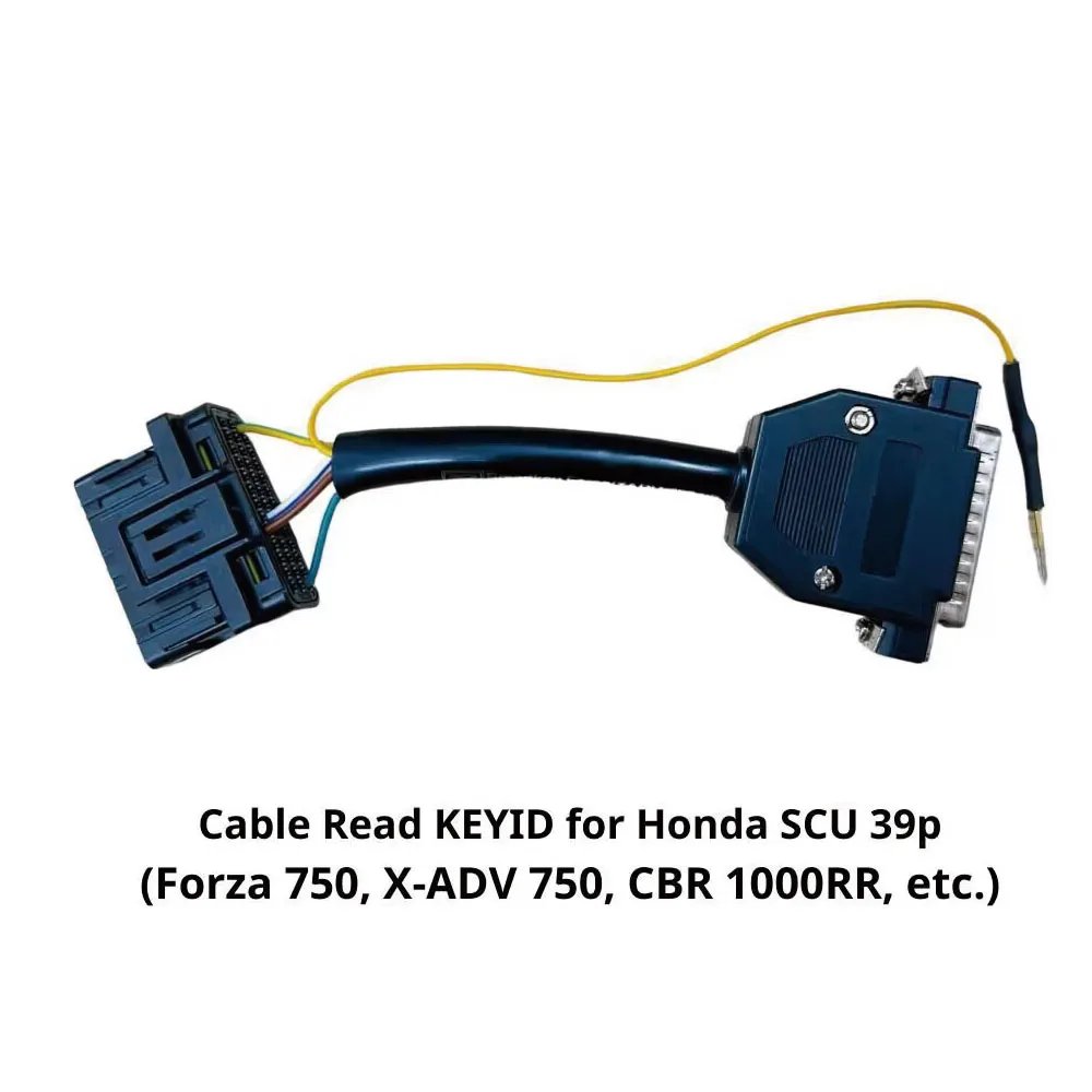 Соединительный кабель мотоцикла для чтения KeyID для Honda SCU 39P, чтение ECMID от ESL для Honda ( Forza 750 X-adv 750 CBR 1000RR)