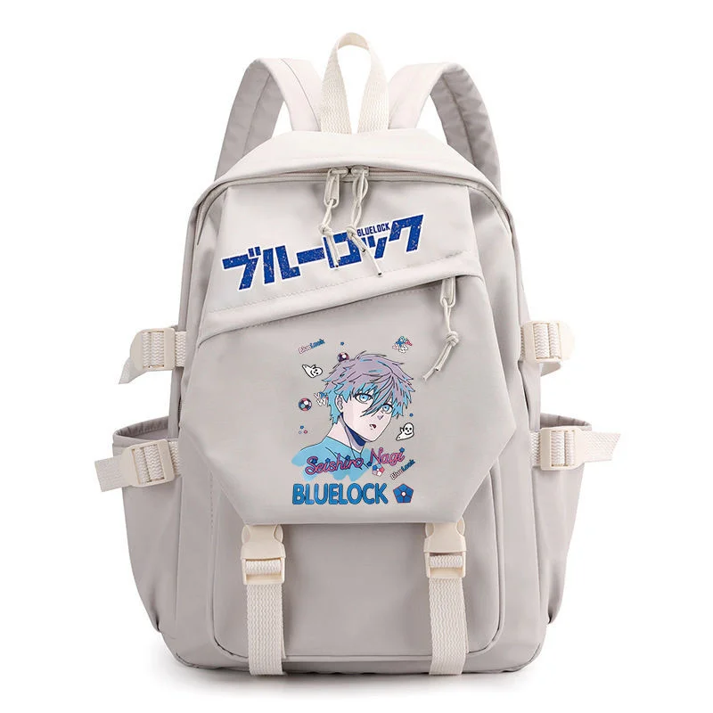 Blue Lock Isagi Yoichi Cartoon Backpack Teenarges Schoolbag Anime Boys Girls Children Causal Book Laptop Outdoor Bags Mochila