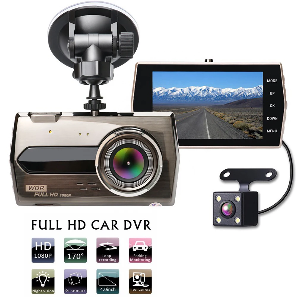 

Dash Cam Car DVR Vehicle Camera Full HD 1080P Drive Video Recorder Night Vision Black Box Auto Dashcam Car Accessories Registrar