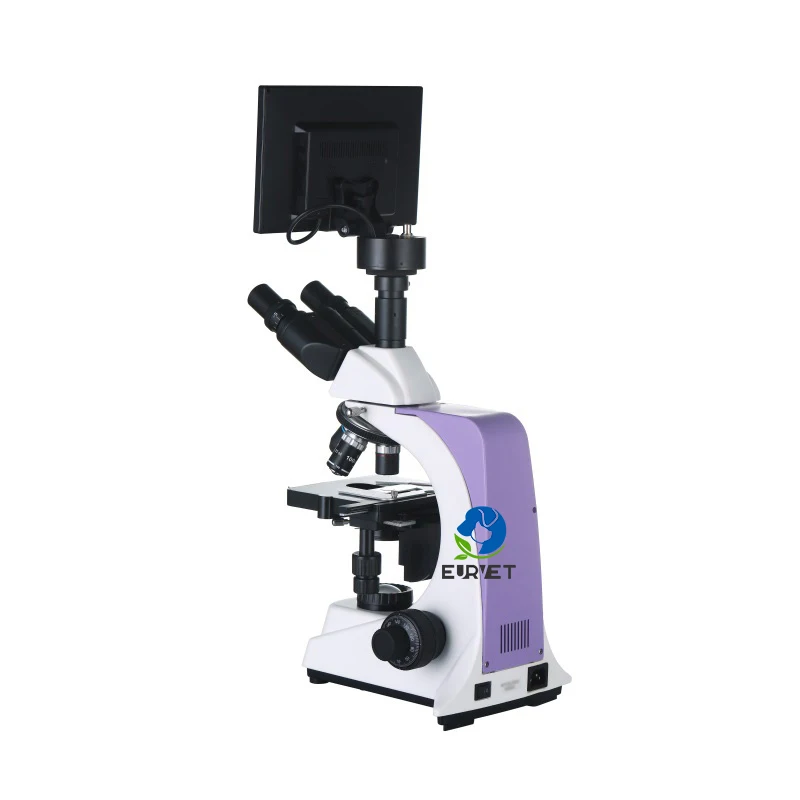 

EUR VET Veterinary Equipment Vet Instrument Hospital Clinic 12 Inch Display Digital Biological Microscope