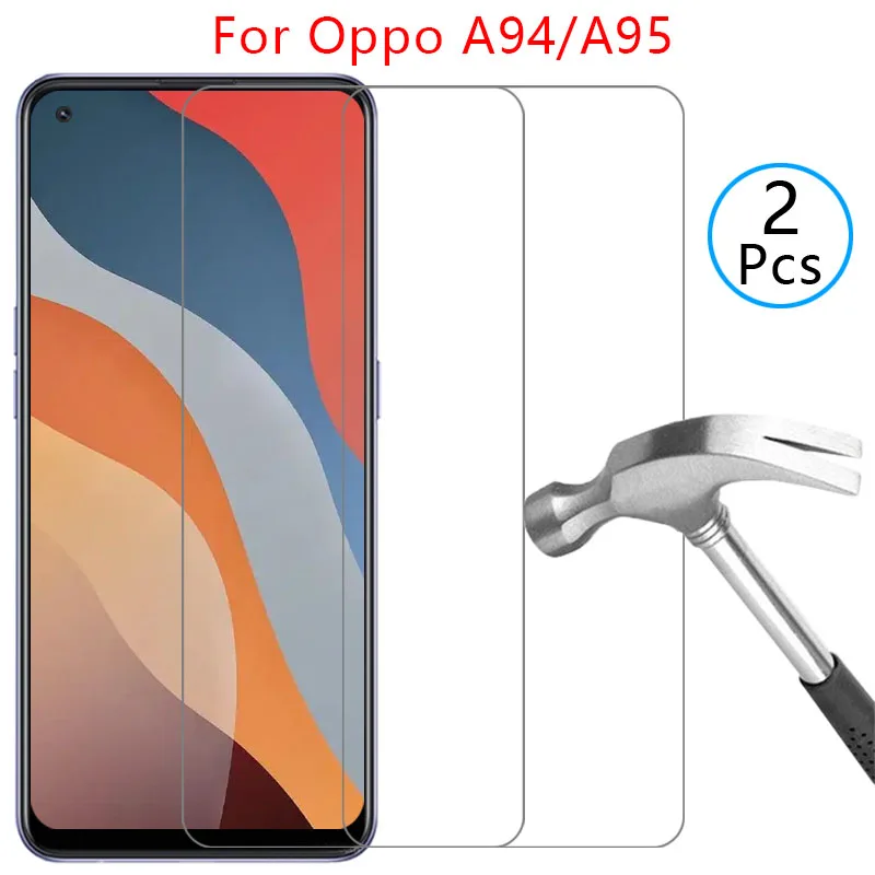 Funda de teléfono para Oppo A94 A95 4G 5G, cristal templado para Oppo A94 Oppo A95 A 94 95 94A 95A 4 5G, cubierta trasera 360 Opo Opp Oppa A94 5G