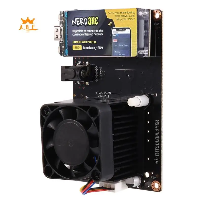 

A08E-Nerdaxe Nerdminer Miner Bitaxe 500Gh/S Solo Lottery BTC Miner BM1366 ASIC Chip Lottery Mining Miner