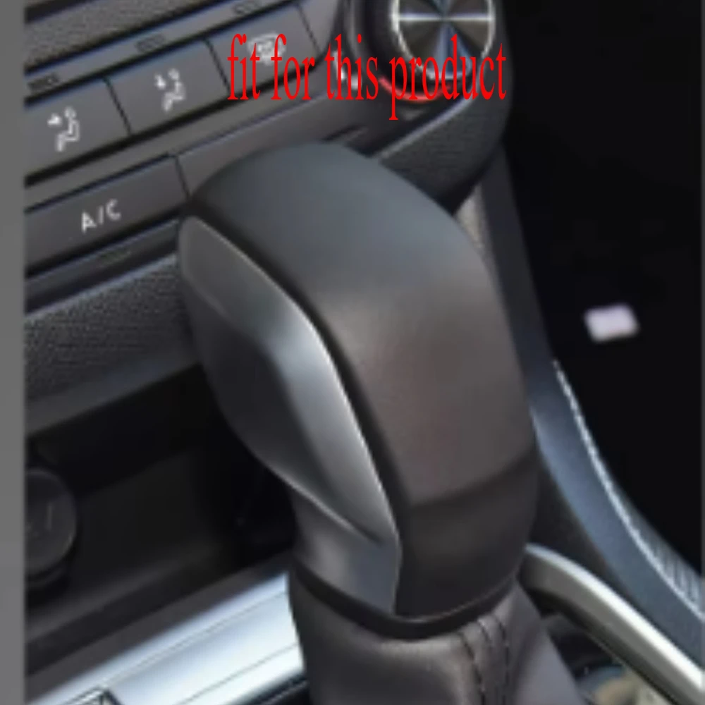 Car Gear Head Shift Knob Protection Cover Trim Stickers Fit for Peugeot 308 308S 408 AT Accessories