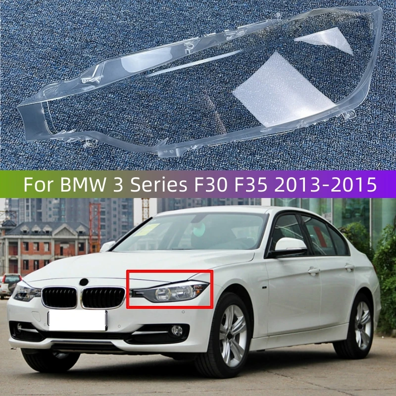 

Для BMW 3 серии F30 F35 2013 2014 2015, автомобильные фары, стекло, прозрачная крышка объектива, сменный абажур