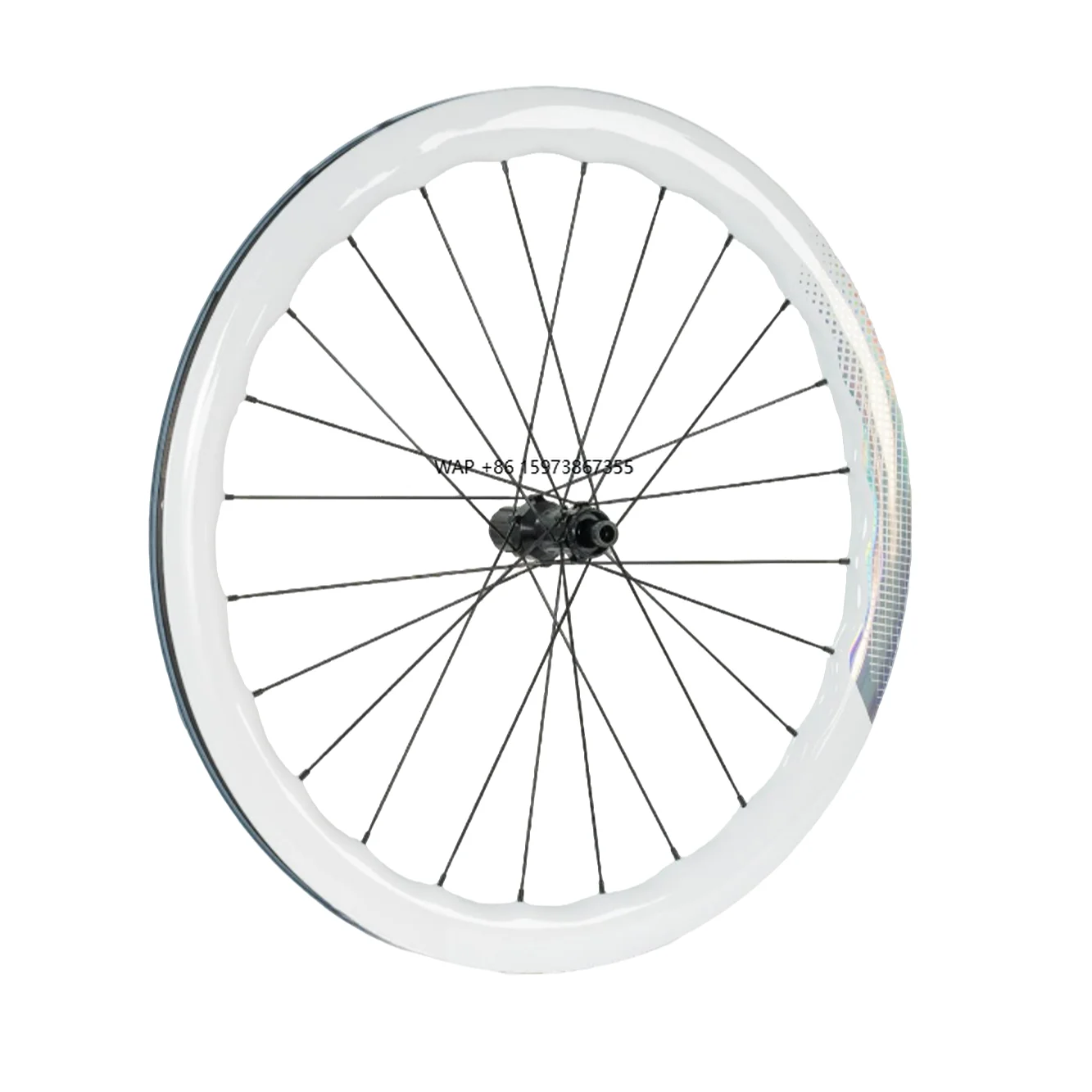 

New Wave Shape Carbon Fiber Road Bike Wheels 45-55mm Carbon Fiber Material Bicycle Accessories