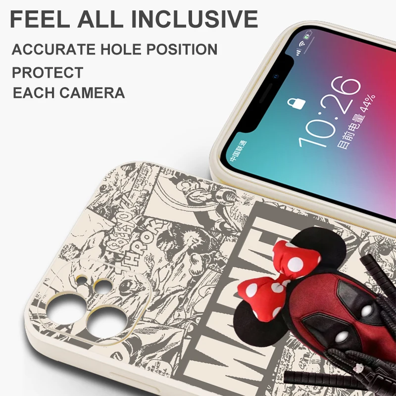 جراب هاتف Marvel-Spiderman لـ OPPO ، قشرة سيليكون سائلة ، ديدبول كاركاسا ، A97 ، A94 ، A93 ، A92 ، A91 ، A74 ، A55 ، A54 ، 5G ، A16 ، A16S