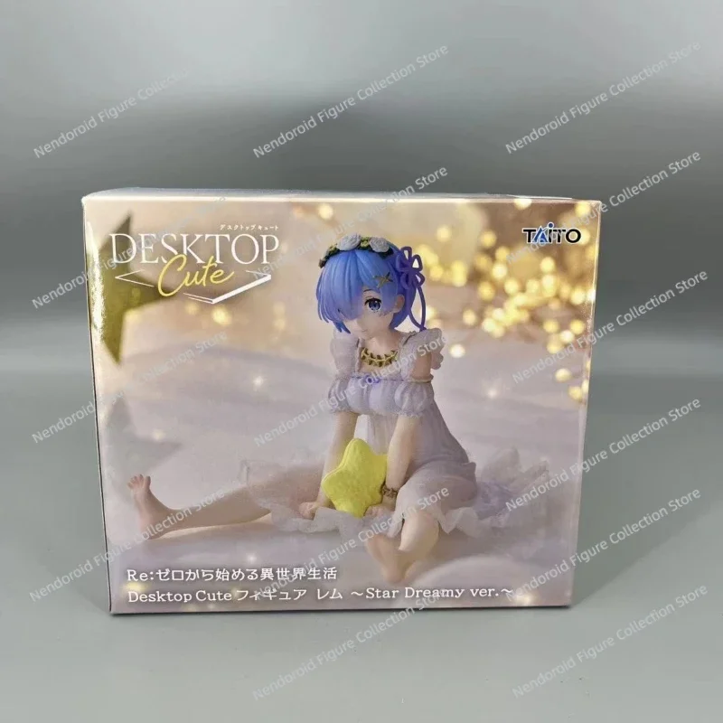 En stock Taito Re:La vida en un mundo diferente de Zero Rem Star Dreamy Ver. Modelo de regalo de juguete de figura de acción de Anime de muñeca linda de escritorio
