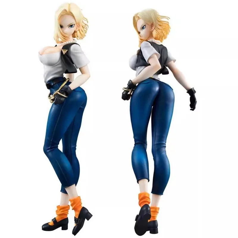

Dragon Ball Z 1st and 2nd Generation Androids No. 18 Anime Figurine Model Gift Back To School Anime Mother Kids Toys