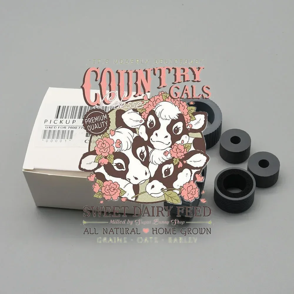 1SETS Brake Pick Roller Tire for Fujitsu fi-7600 fi-7700 fi-7700S / fi7600 fi7700 fi7700S PA03740-K010 PA03740-K011