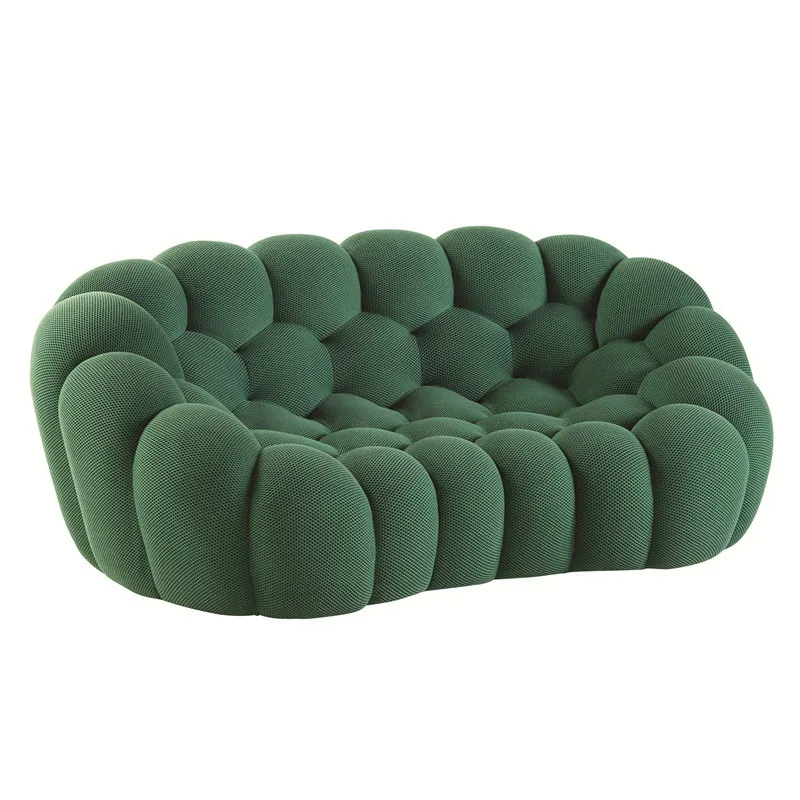 

Designer honeycomb bubble combination sofa living room styling cotton creative sofa chair