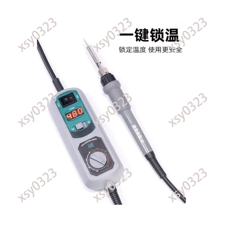 Portable LED Soldering Station Set,Temperature Controllable Iron for Electronic Maintenance & DIY Craft - view 4