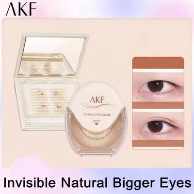 Natural Invisible Double Eyelid Tape Stickers Fiber Instant