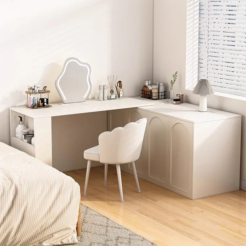 Bedroom Dressing Makeup Table Vanity Dresser Storage Cabinet Makeup Table Drawer Mirror Meuble Coiffeuse Home Furniture