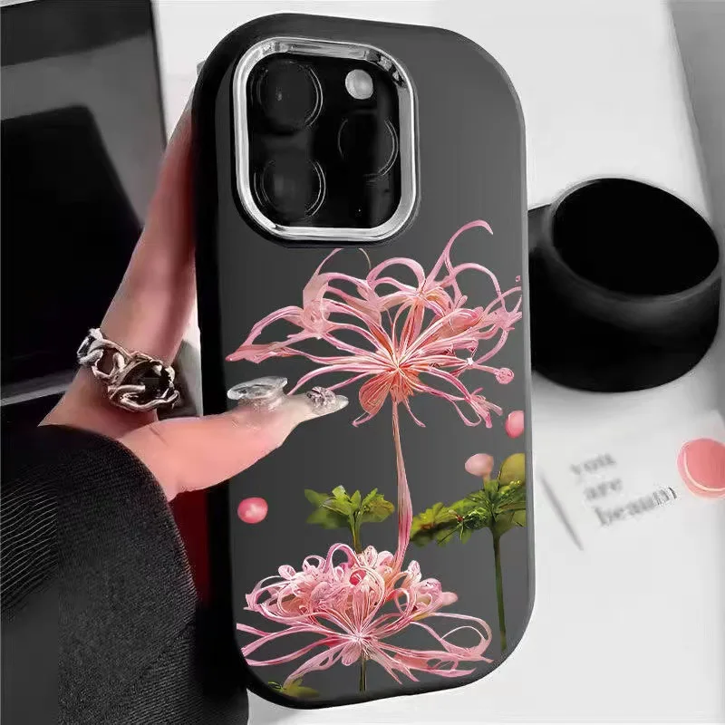 Pink Garlic Shockproof Shockproof Fashionable Phone Case For iPhone 15 Pro Max 14 Plus 13 12 11 XR X XS 8 7 Cover