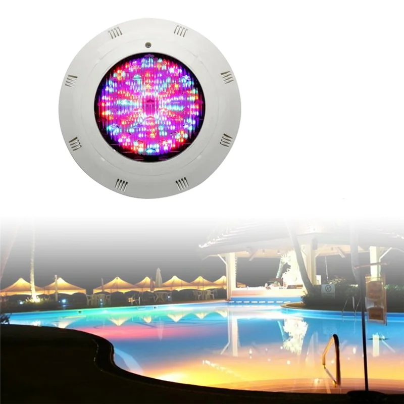 

AS94-1 Set 12V 18W Underwater Lights Underwater Color-Change LED Lights RGB IP68 With Remote (18W)