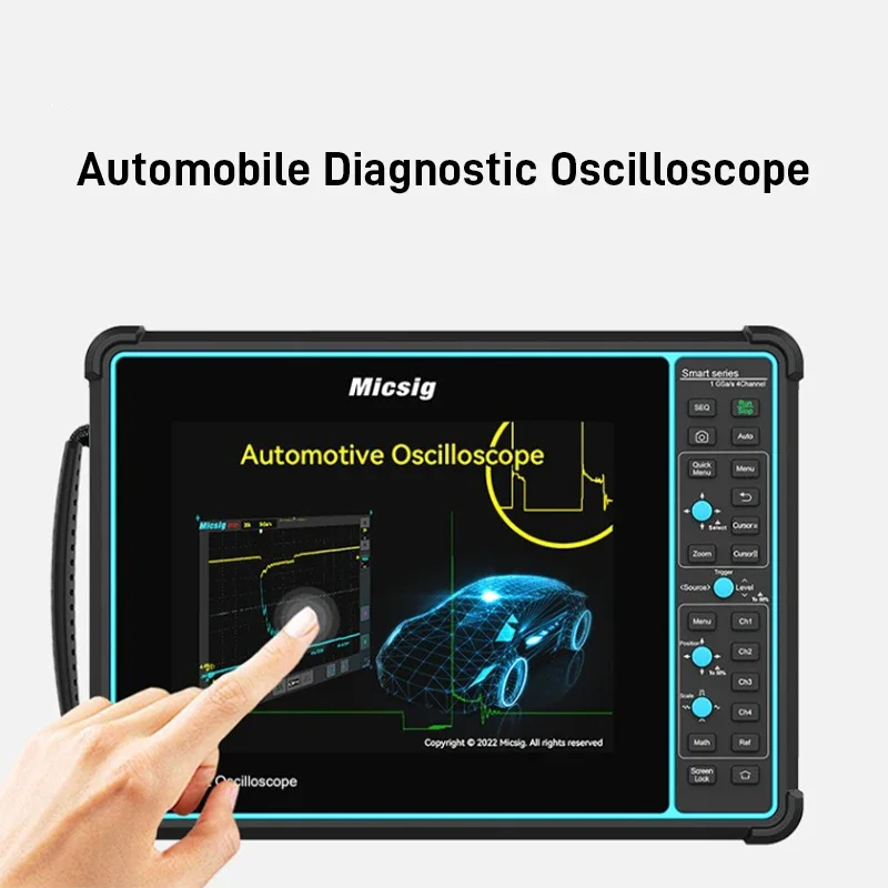 SATO2002 Automotive Diagnostic Oscilloscope 200MHz Bandwidth 1GSa/s Sampling CAN CAN FD LIN Bus Decoding
