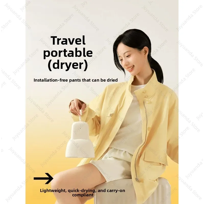 Travel Portable Dryer Folding Small Dryer Mini Pocket Drying Clothes Coax Business Trip Travel Artifact