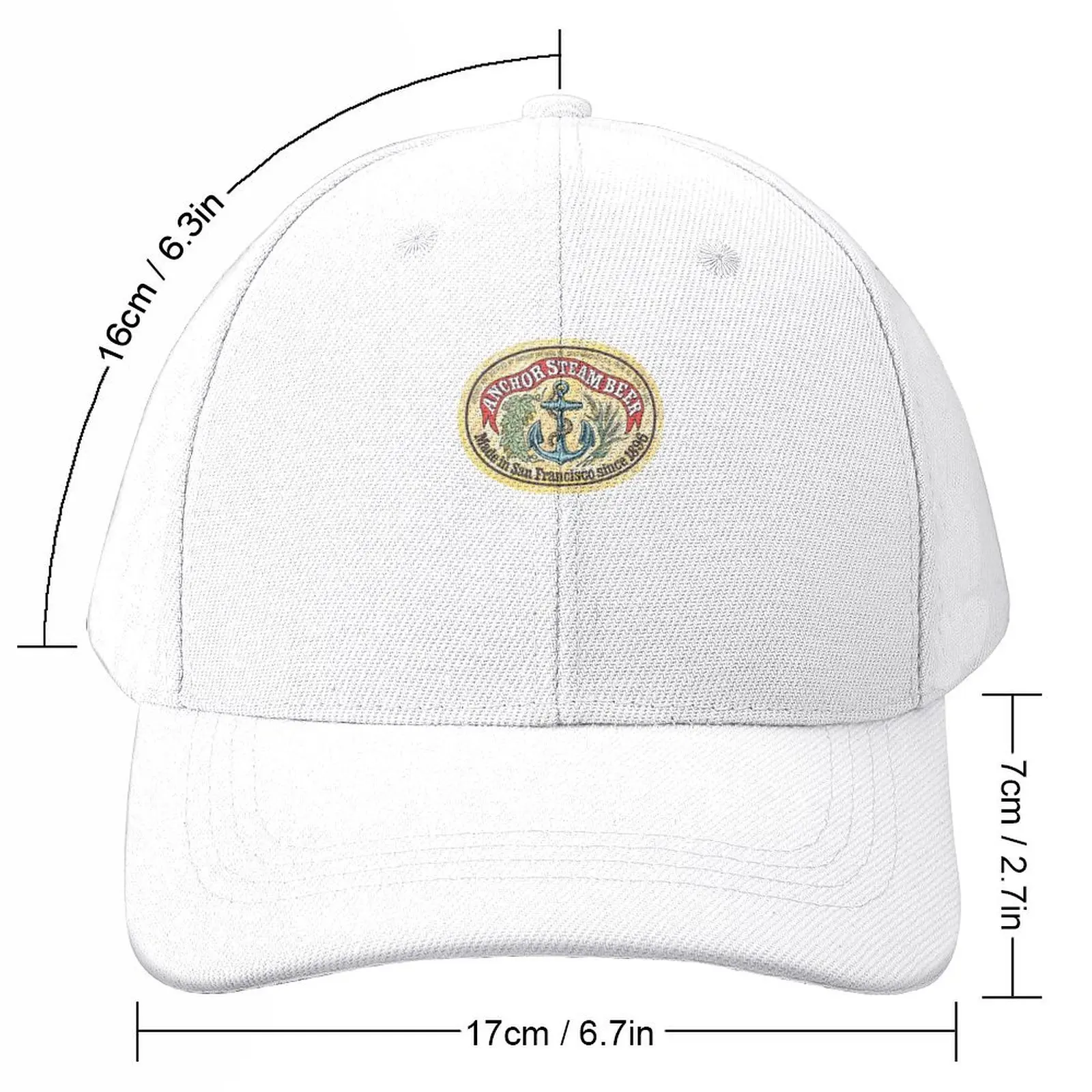 Classic Vintage Anchor Premium Steam Beer Classic Baseball Cap fishing hat Visor Golf Women Men's