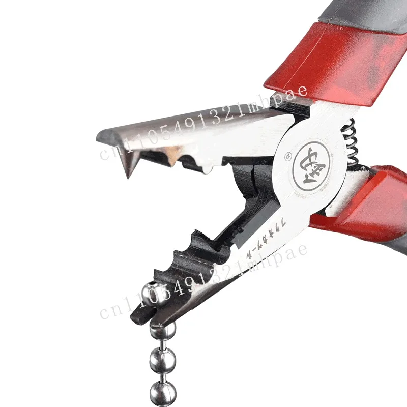 مجموعة مصراع الأسطوانة 2020 4.5 ملم # 10 كماشة تجميع سلسلة خرز النيكل لا نهاية لها مع كماشة إضافة أداة القطع #2