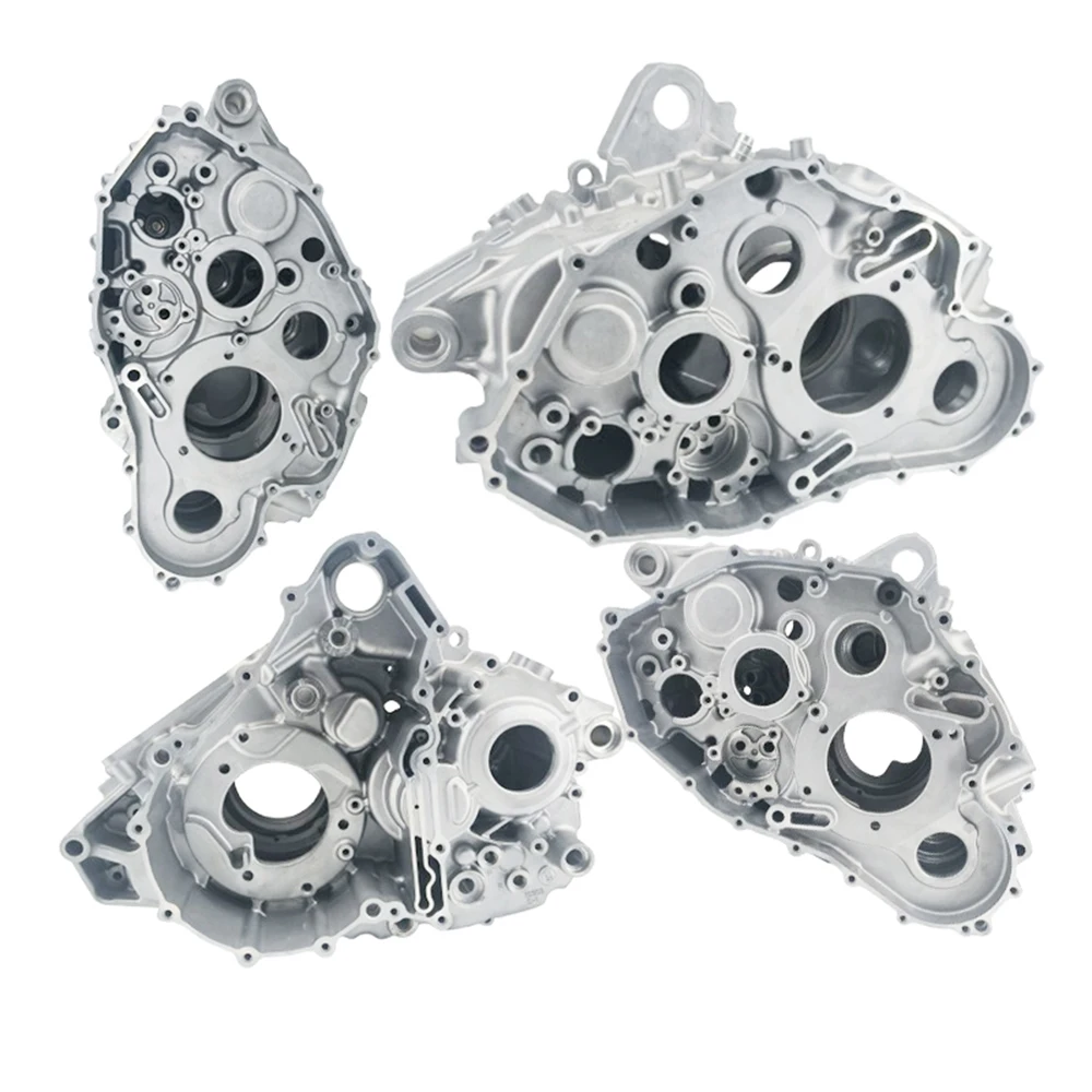 Custom Aluminum Alloy Die Casting Parts CNC Machining Precision Housing Bracket Engine Cover OEM Manufacturer