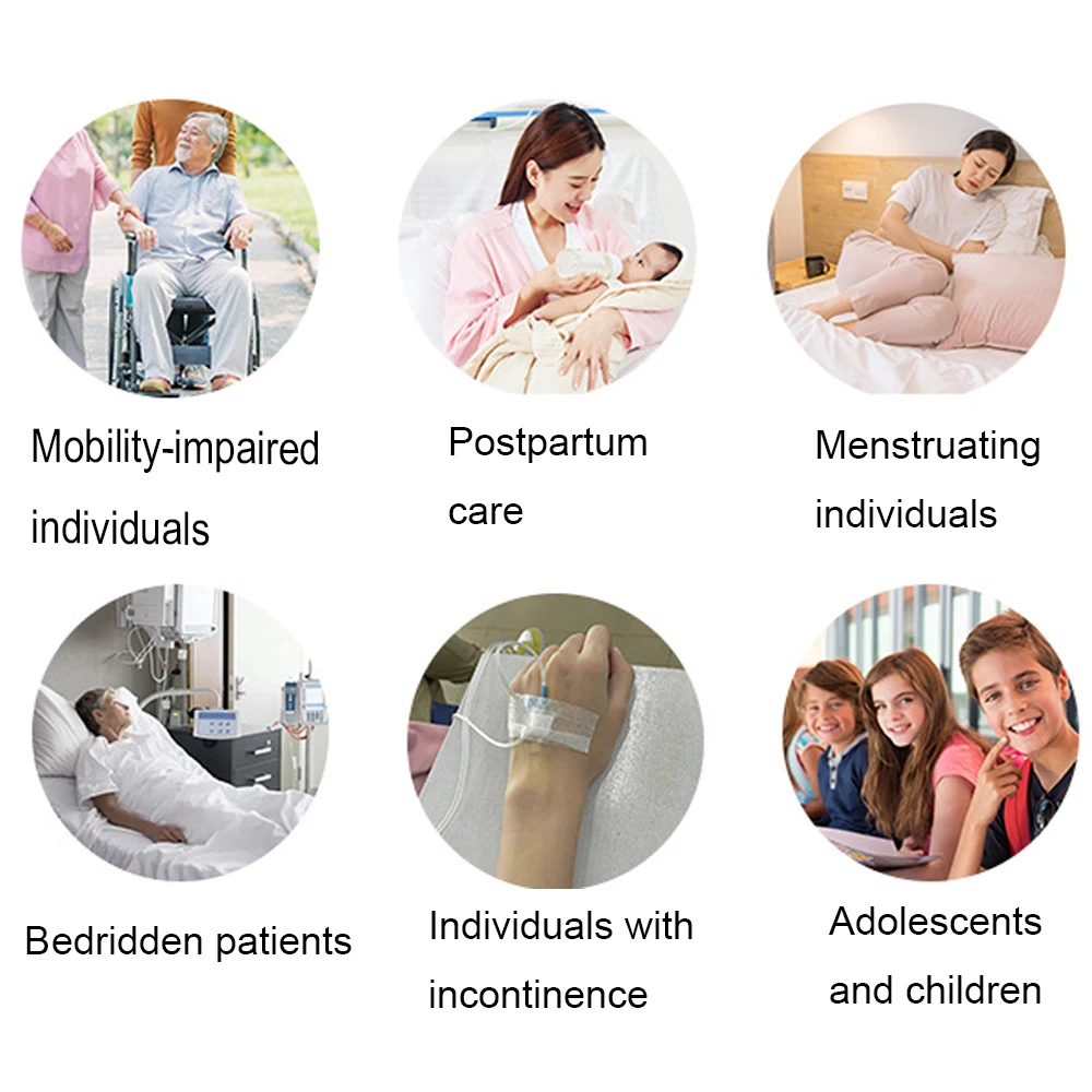 سراويل بلاستيكية للبالغين، سراويل داخلية لسلس البول مقاومة للماء، سراويل سحب على الغطاء، مقاومة للتسرب، سراويل سلس البول قابلة للغسل هدايا #6