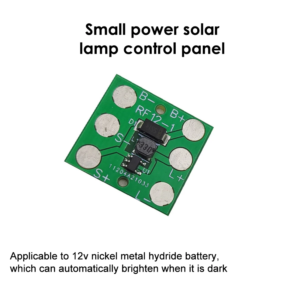 1.2V Papan Pengendali Lentera Lampu Rumput Surya Ni-MH Modul Sirkuit Lampu Jalan Baterai untuk Rumah Lampu Lanskap Surya