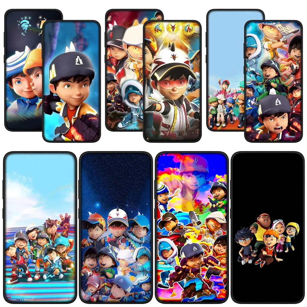 Anime B-Boboiboys Phone Cover for OPPO A17 A15 A16 A12 A53 A54 A57 A78 A79 A58 A38 A98 A94 A92 A72 A52 A96 A74 A95 A77 A76 Case