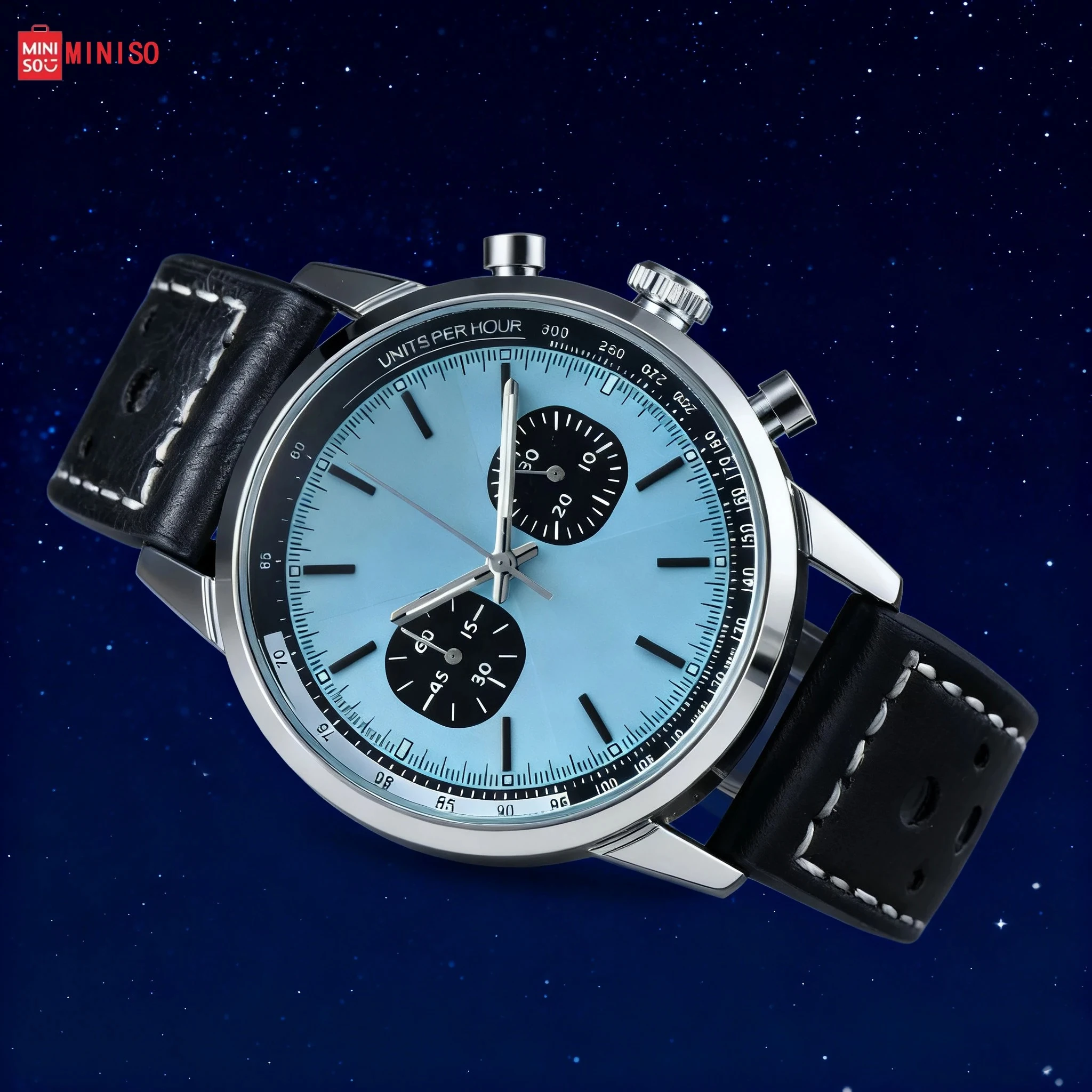 #2025Men's high-end brand watches men's best-selling casual fashion watches, multi-functional leather strap quartz men's watches