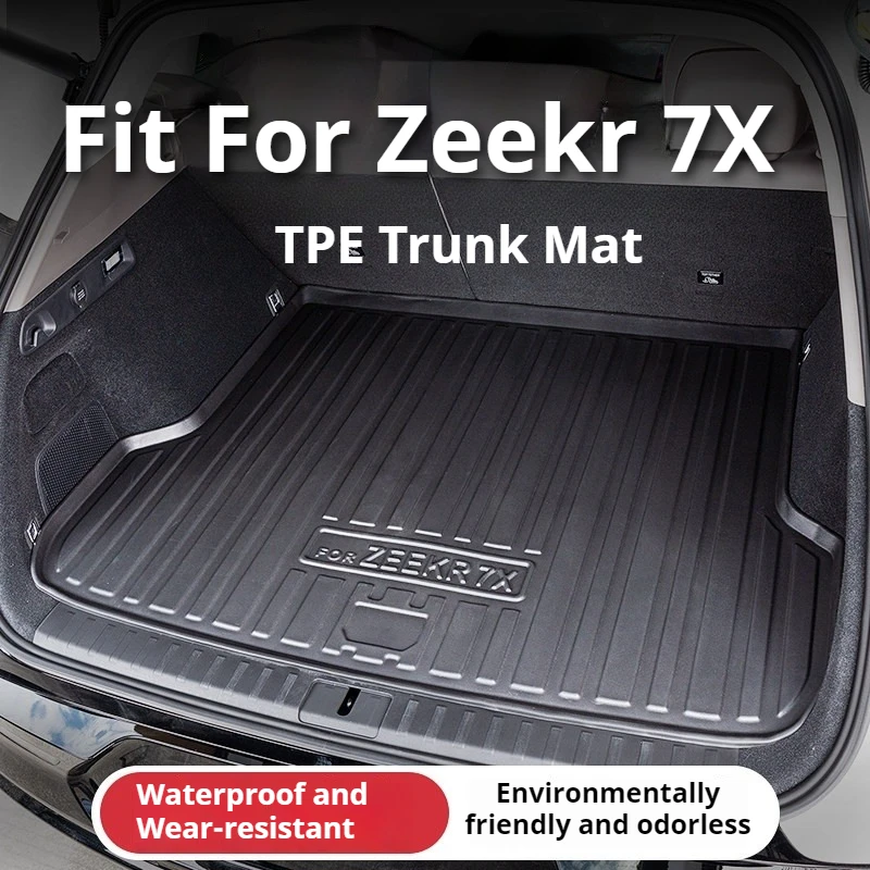 

Коврик в багажник из TPE для Zeekr 7X 2025: защитный, модифицированный, для интерьера автомобиля
