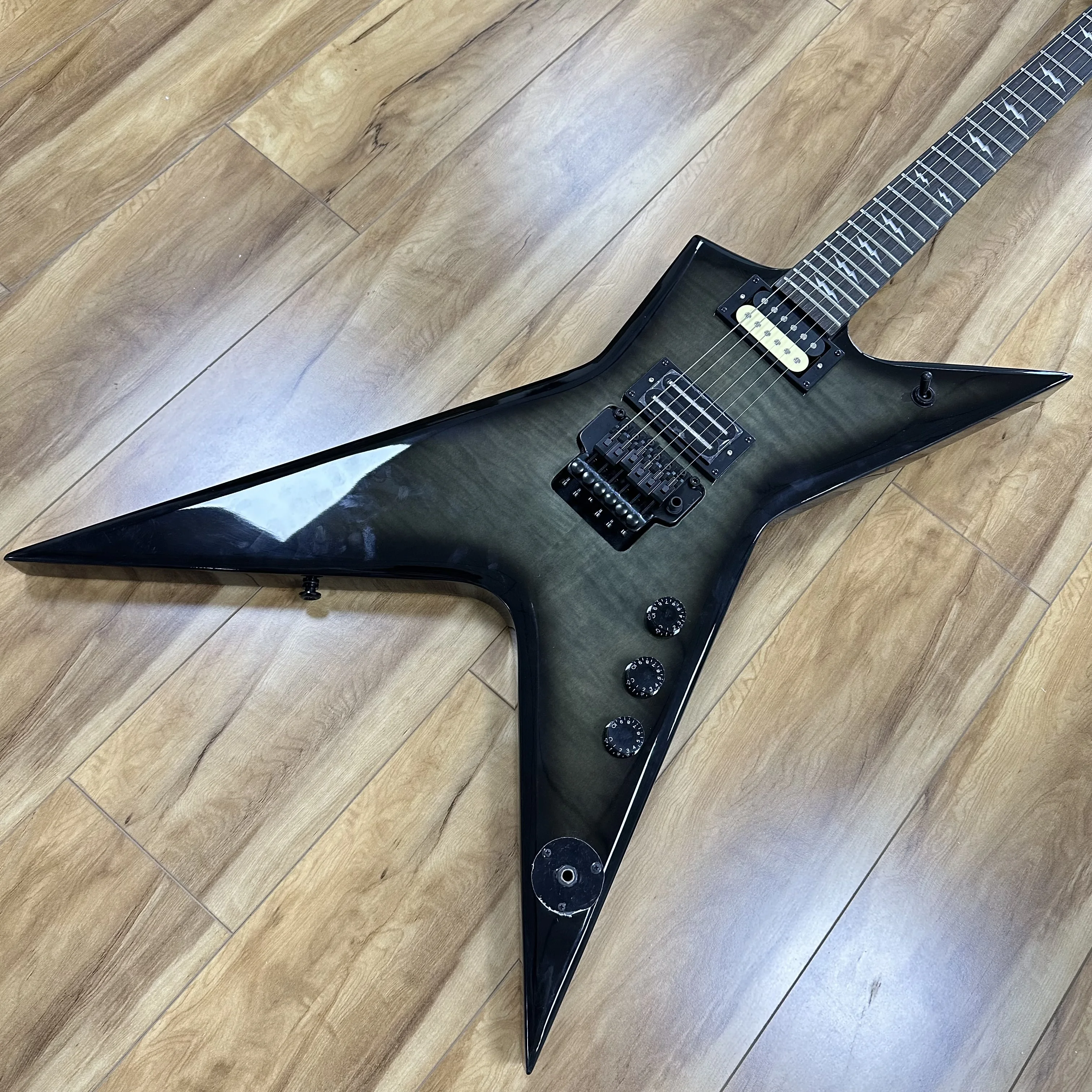 

НОВАЯ электрогитара Washburn Dimebag Darrell Signature Model с черной фурнитурой, подарок в стиле электрогитары, бесплатная доставка