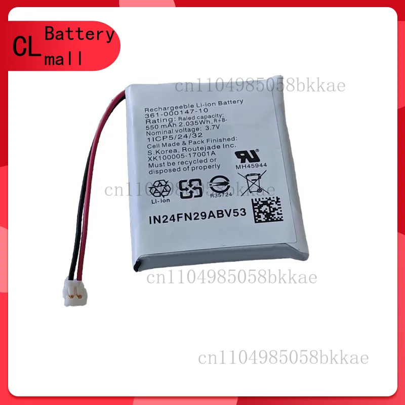 

Сменный аккумулятор емкостью 550 мАч для солнечных умных часов Garmin Fenix 7X 361-00147-10