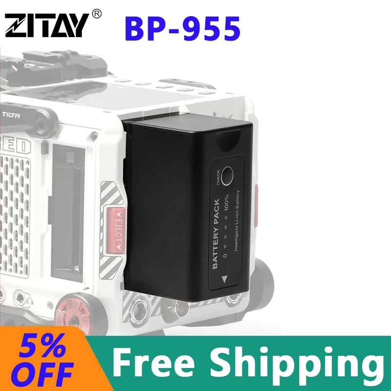 ZITAY BP-955 Camera Battery for Canon XF305 XF300 XF205 XF200 XF105 XF100 Professional Camera Battery